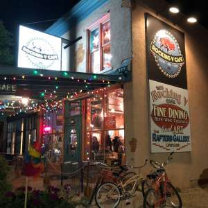 Rocking V Cafe | Kanab Utah’s Best Restaurant | Exterior night